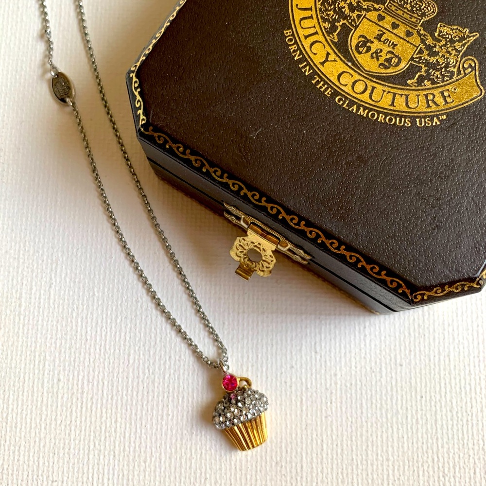 Juicy Couture Cupcake necklace